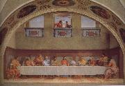 Andrea del Sarto Last supper painting